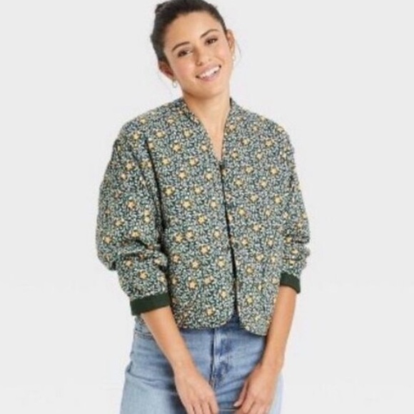 Universal Thread Quilted Floral Women's Jacket - XXL - Picture 2 of 10